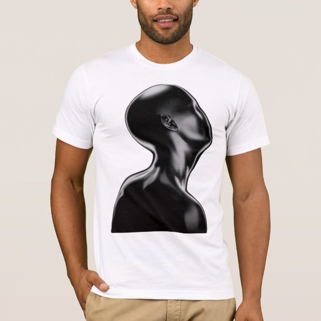 Surreal Abstrakt Anatomisk T-Shirt – Unik Konstnär (Framsida)
