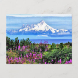 Surreal Alaska Wilderness Vykort