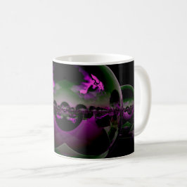 Surreal Alien Ligcape - Crimson Light Kaffemugg