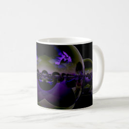 Surreal Alien Ligcape - Strange Lila Light Kaffemugg