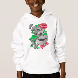 Surreal Ansikte & Jigszle Puzzle Kids' Hoodie T Shirt