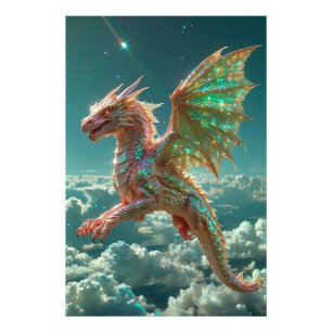 *~* Surreal AP88 Fantasy Dragon Wall Artwork 13 Fototryck