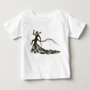 Surreal apa mode i påfågel fjäder Go T Shirt