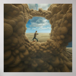 Surreal Art-Abstrakt en annan film Poster