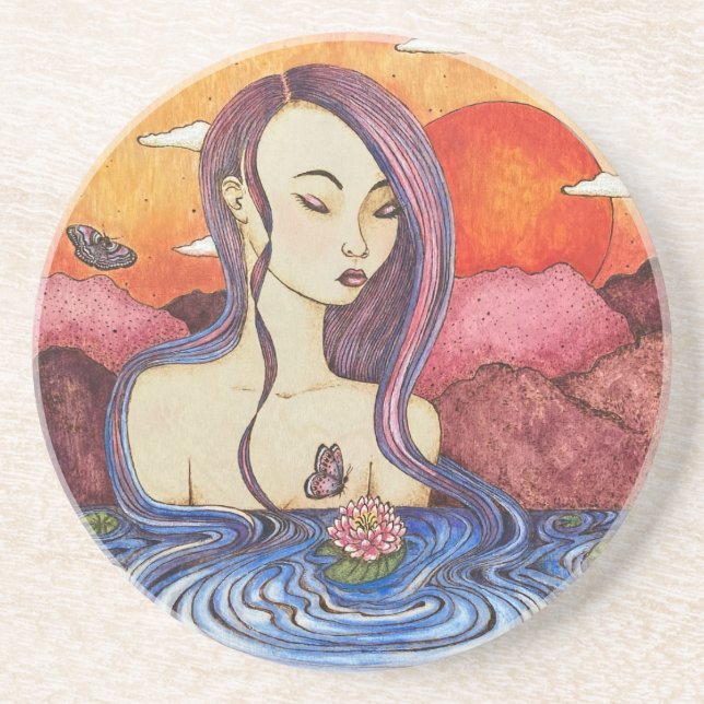 Surreal Art Sandstone-Underlägg Underlägg (Framsidan)