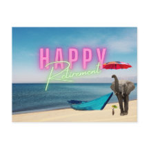 Surreal Beach-scen lycklig Pension