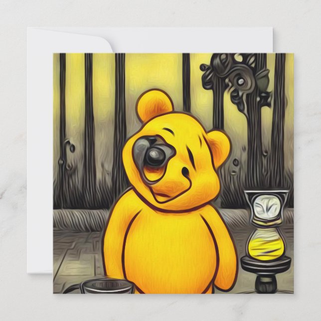 Surreal Cyborg Parody Pooh Bear (Framsida)