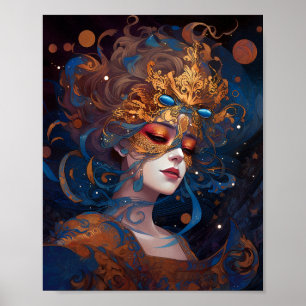 Surreal Dam Fantasy Art Poster
