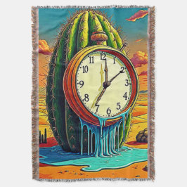 Surreal Desert Clock Art Filt