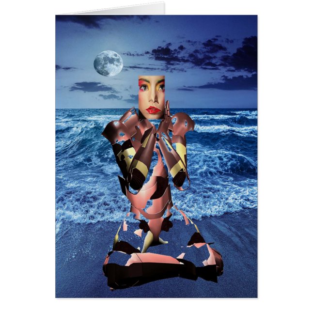 Surreal Dreams Hälsningskort (Framsidan)