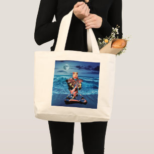 Surreal Dreams Large Tote Bag Jumbo Tygkasse
