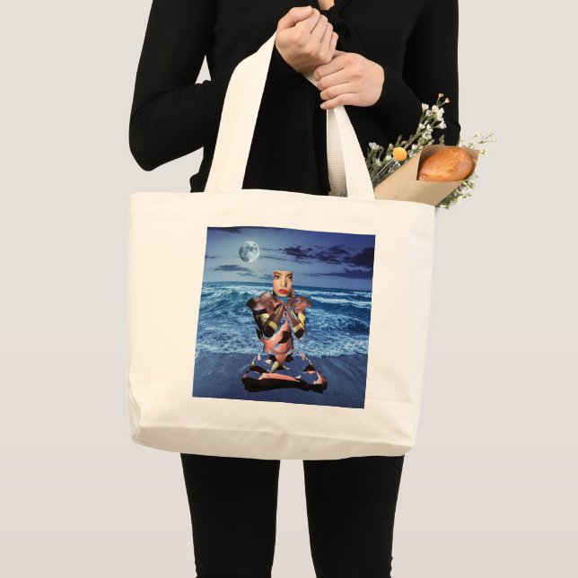 Surreal Dreams Large Tote Bag Jumbo Tygkasse (Framsida (produkt))