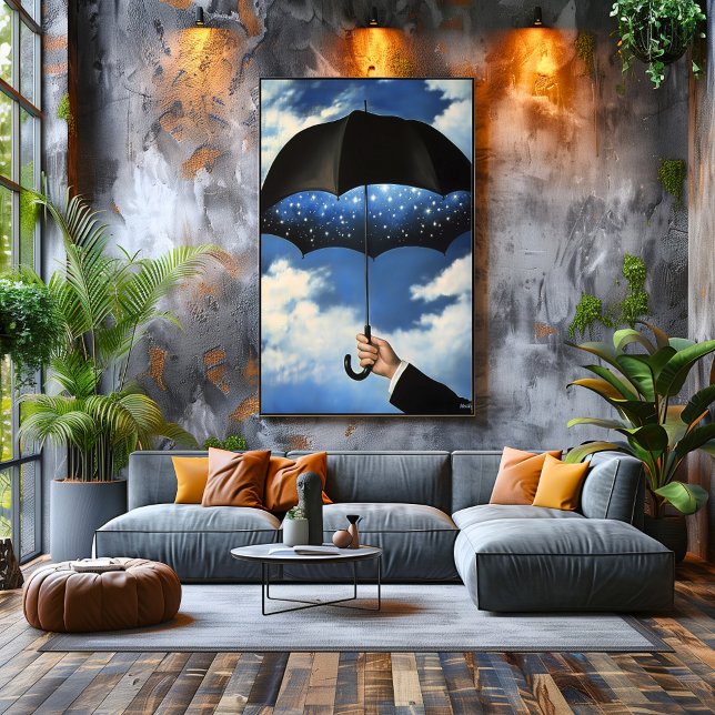 Surreal Dreamscape Umbrella Reveales starthatt Poster (Skapare uppladdad)