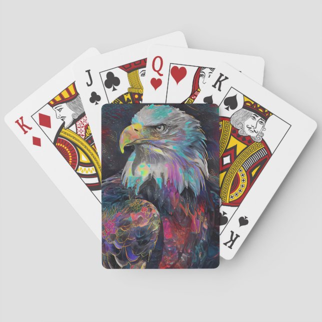 Surreal Eagle Casinokort (Baksidan)