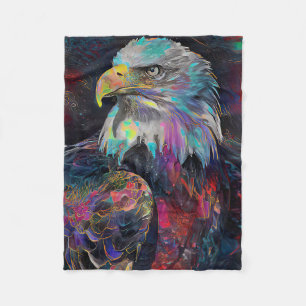 Surreal Eagle Fleecefilt