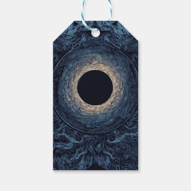 Surreal Eclipse med Mythic Ansikte Presentetikett (Framsidan)