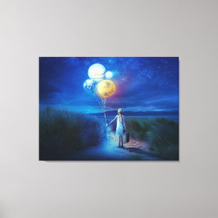 Surreal Fantasy Child Canvastryck