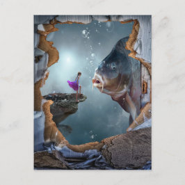 Surreal Fantasy liggande Vykort