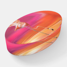 Surreal Fantasy Rosa Flamingo Home Office Desk