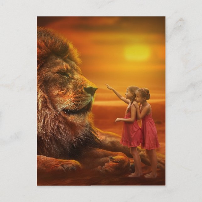 Surreal Fantasy Vykort (Framsida)