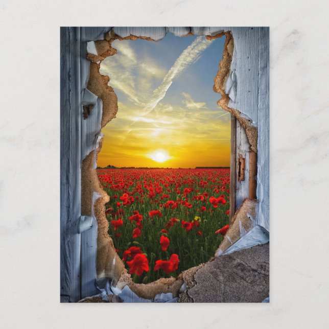 Surreal Fantasy Vykort (Framsida)