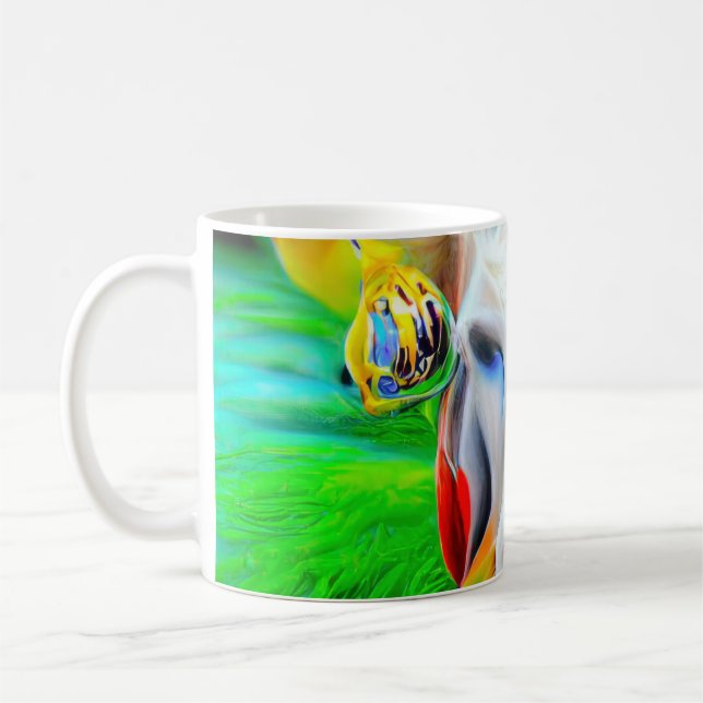 Surreal Farm Art Kaffemugg (Vänster)