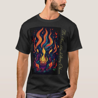 "Surreal Flame Vector Art - 4K-render för T-Shirts