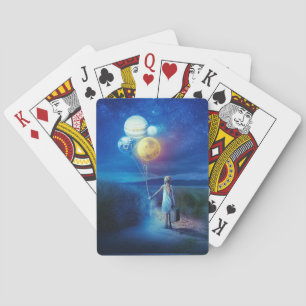 Surreal Flytta till hennes framtid Casinokort