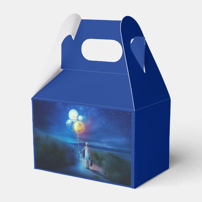 Surreal Flytta till hennes framtid Presentaskar (Framsidan Sidan)