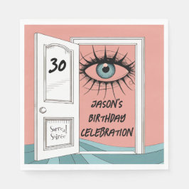 Surreal födelsedag, 30: e surrealismen soiree pappersservett