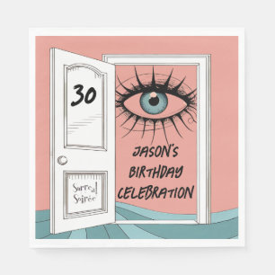 Surreal födelsedag, 30: e surrealismen soiree pappersservett