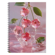 Surreal Gemstone Cherries med Rosa Stänk