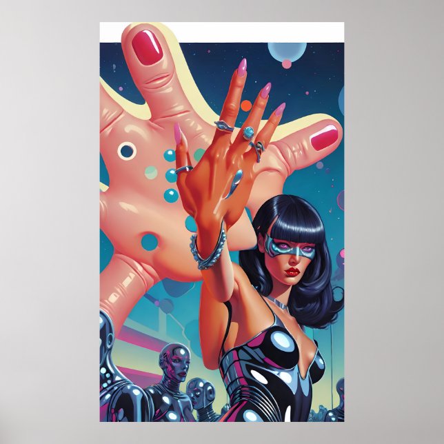 Surreal Giftermål Frieri Poster (Framsidan)