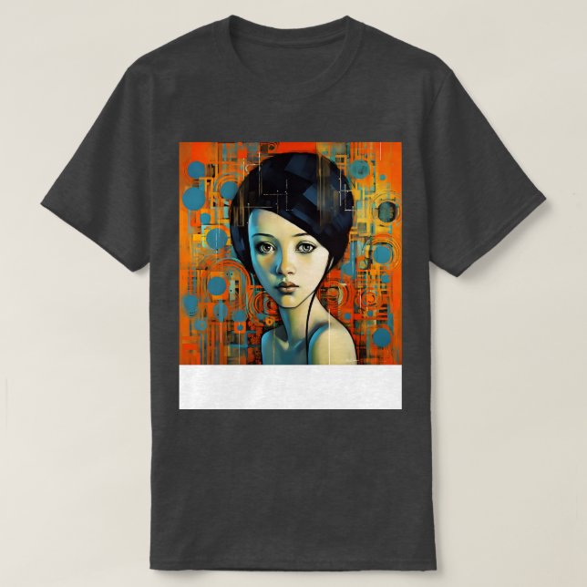 Surreal Girl 34 T Shirt (Design framsida)