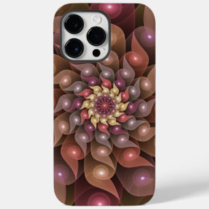 Surreal glänsande blomma modern abstrakt fraktalko