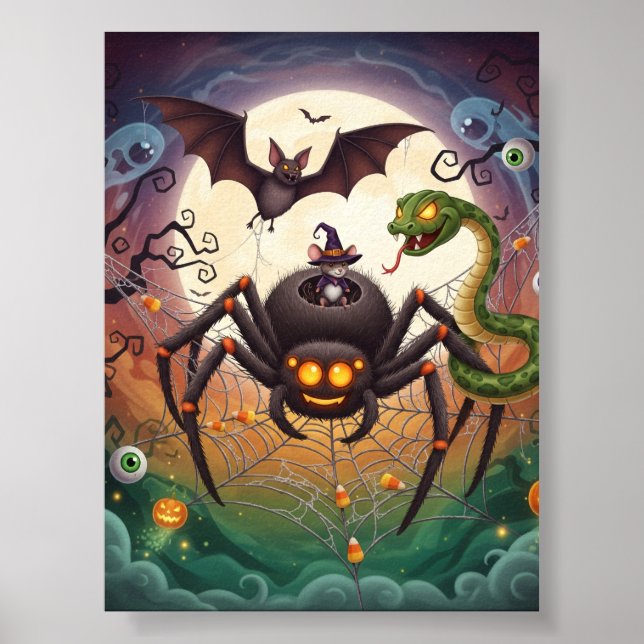 Surreal Halloween Poster (Framsidan)