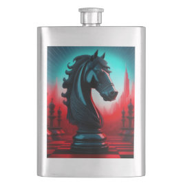 Surreal Intricate Black Knight Chess Biet Fickplunta