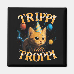 Surreal italiensk Brainrot Meme Resa Trop Funny Bi Magnet