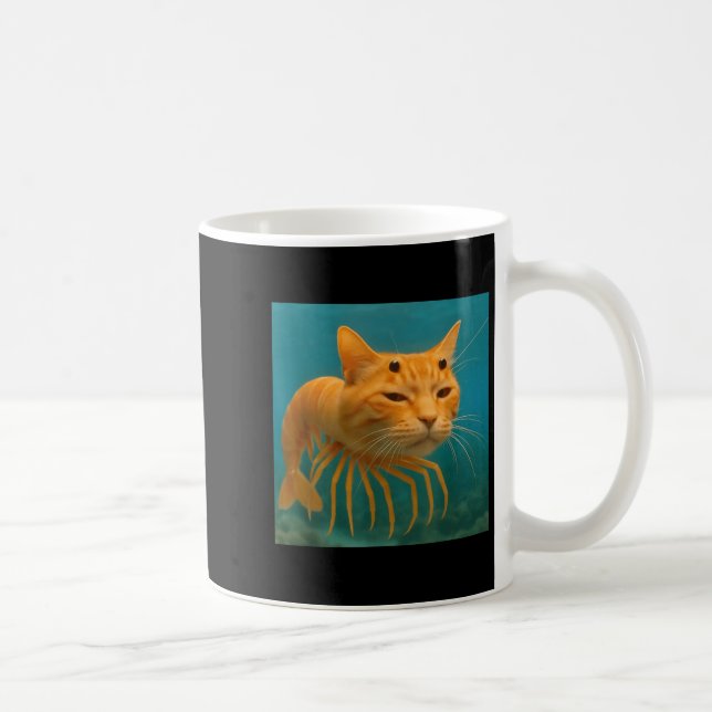 Surreal Italy Brainrot Meme Trippi Troppi Funny Kaffemugg (Höger)