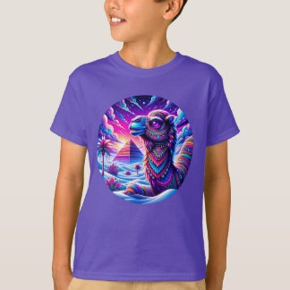 Surreal kamel i en softisk Desert T Shirt