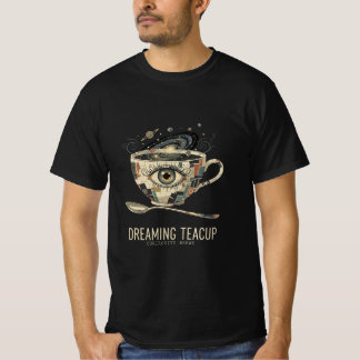 Surreal konst T-shirt med drömmar om tekopp illust