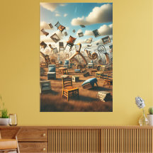 Surreal lekplats - Oversifierade objekt