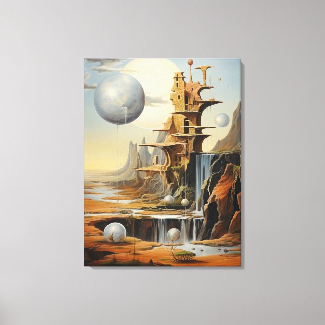 Surreal liggande Canvas Art (Framsida)