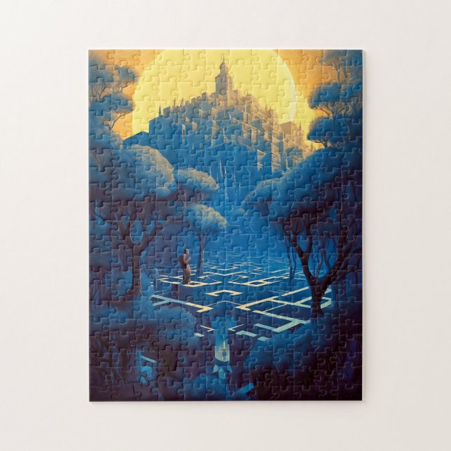 Surreal Maze City Pussel (Vertikal)