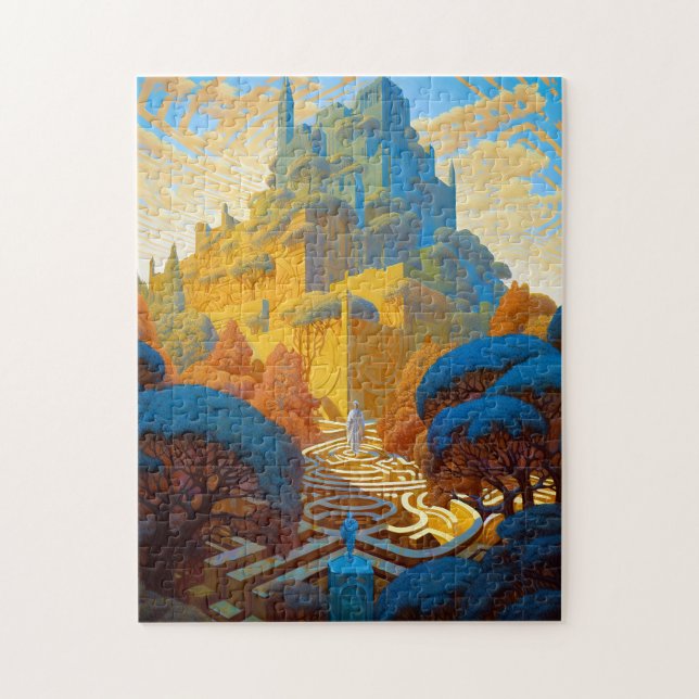 Surreal Maze City Pussel (Vertikal)