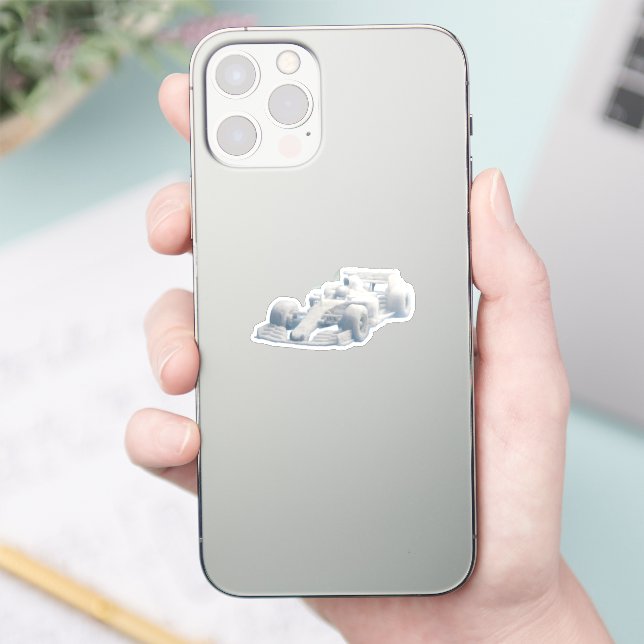 Surreal molntävling mini vinyl dekal (Telefon)