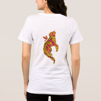Surreal Neon Tiger T Shirt
