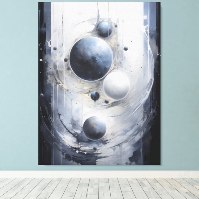 Surreal Orbit Canvastryck (Insitu (trägolv))