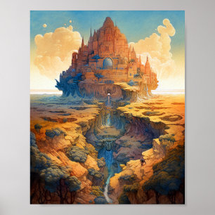 Surreal Palace liggande Poster