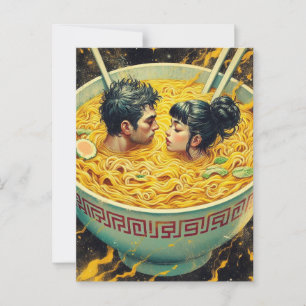 Surreal par Simmor i en Noodles-Bowl Vykort